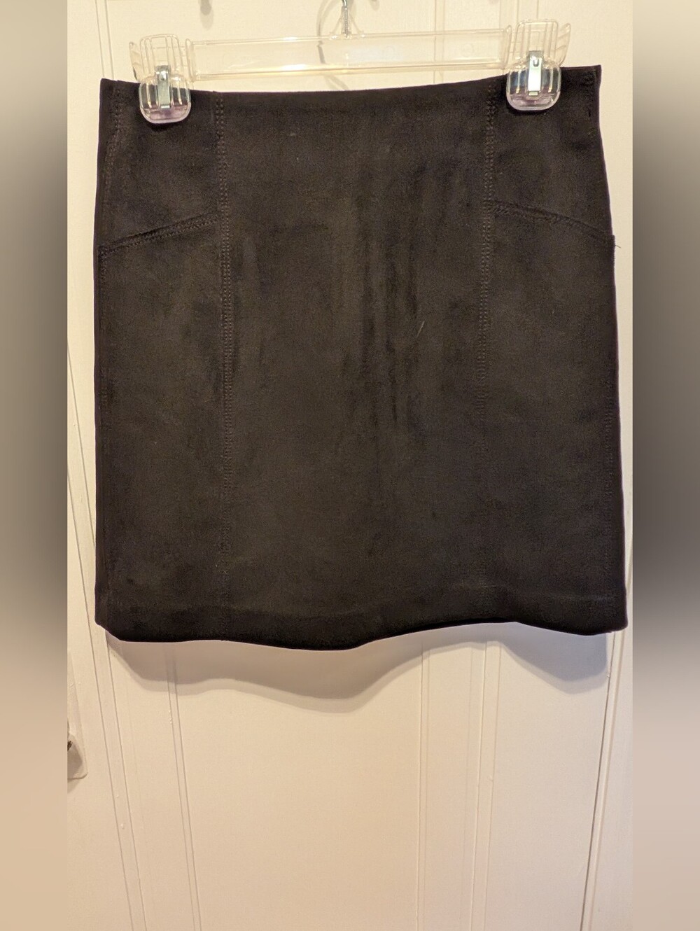LOFT Petite Black Mini Skirt